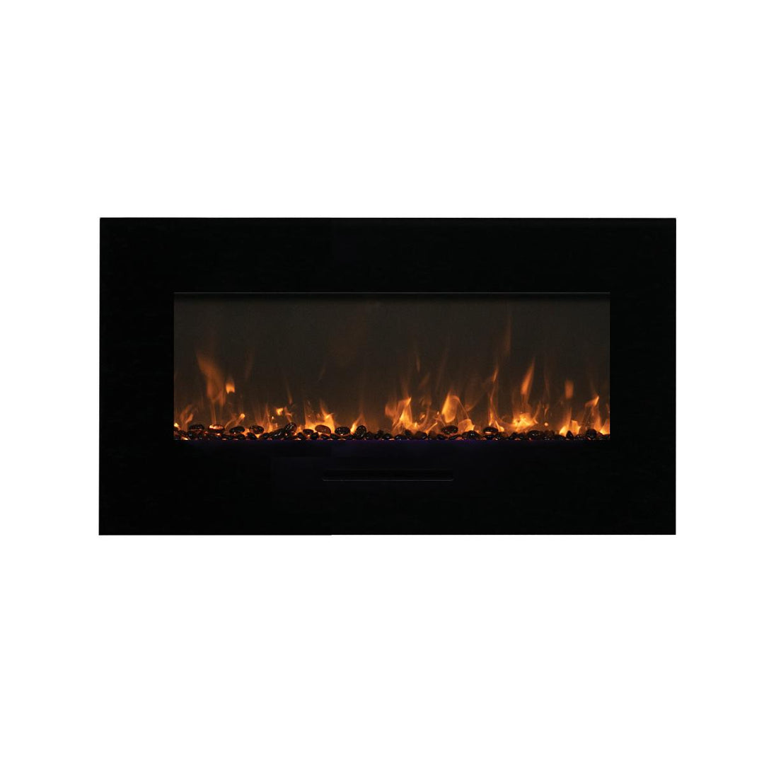 Amantii 48" Wall Mount / Flush Mount Electric Fireplace - WM-FM-48-5823-BG