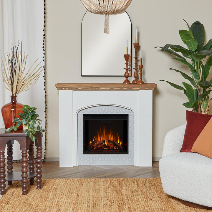 Real Flame Anika Electric Fireplace Mantel - 13051E-WSTC
