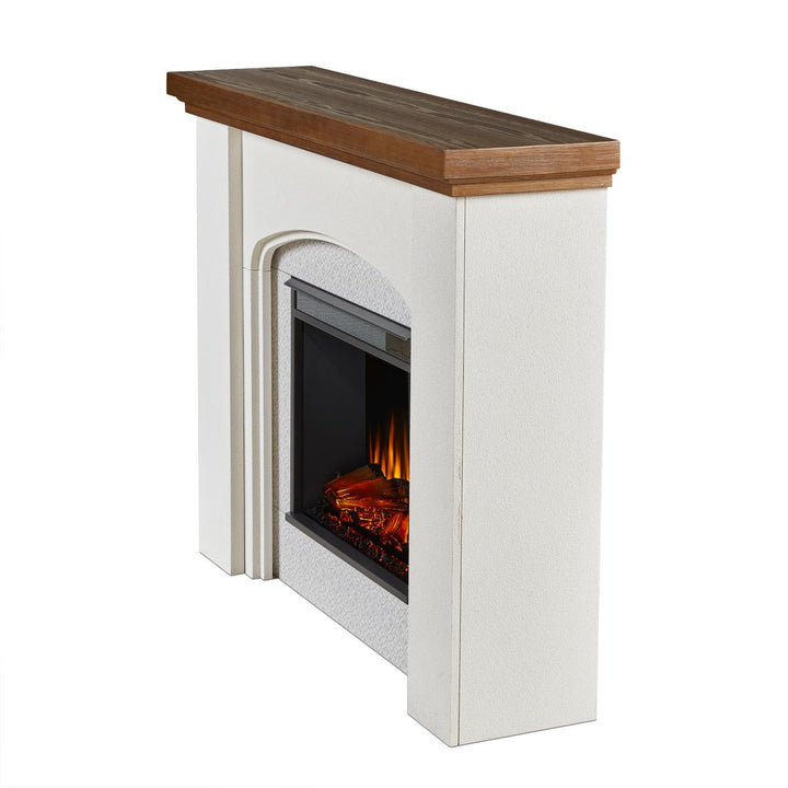 Real Flame Anika Electric Fireplace Mantel - 13051E-WSTC
