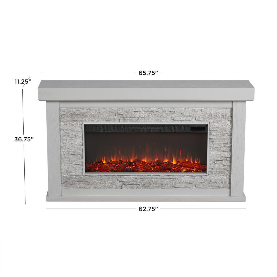 Real Flame Shorewood Landscape Electric Fireplace Mantel - 13054E-BNE (Pre-order)