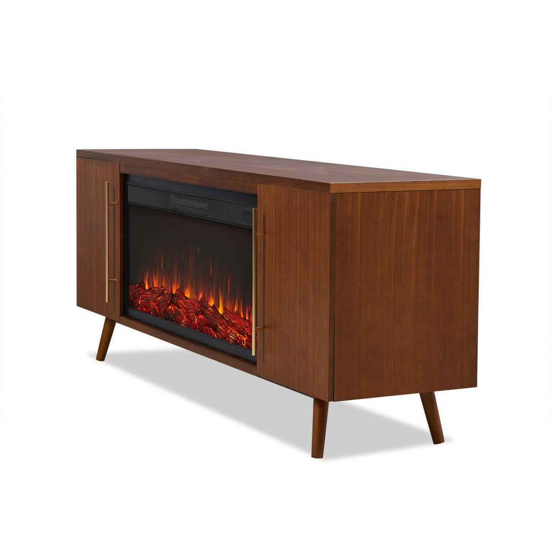 Real Flame 72" Morris Landscape Electric Fireplace TV Stand - 13058E-VBM