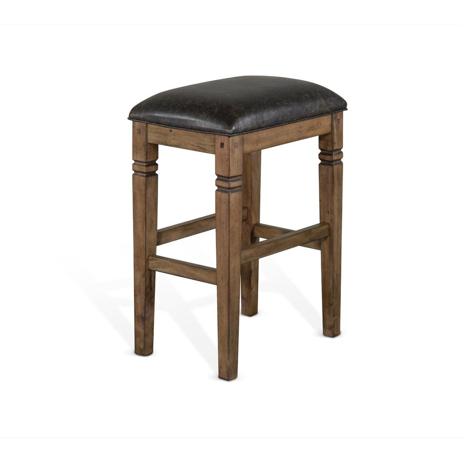 Sunny Designs Doe Valley 1430BU-30 backless barstool with cushion seat