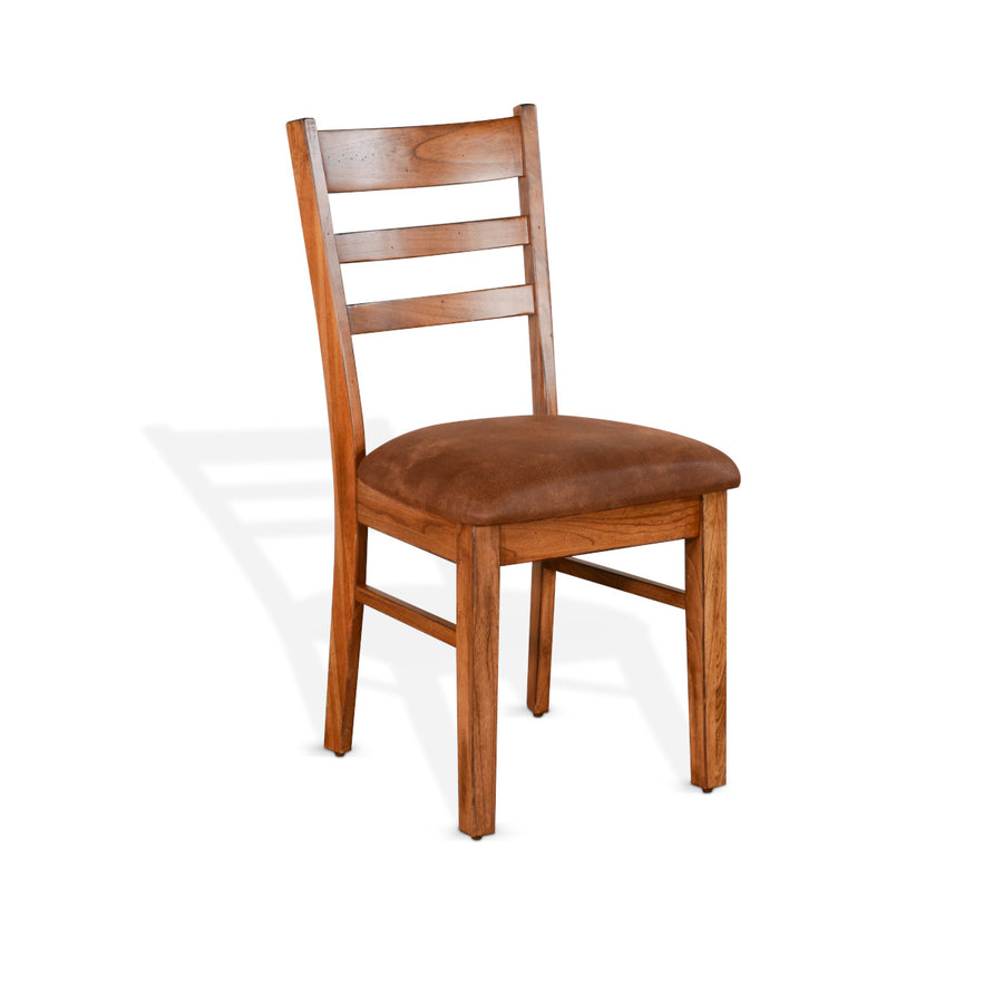 Sunny Designs Sedona Ladderback chair 1616RO2-CT with cushion seat