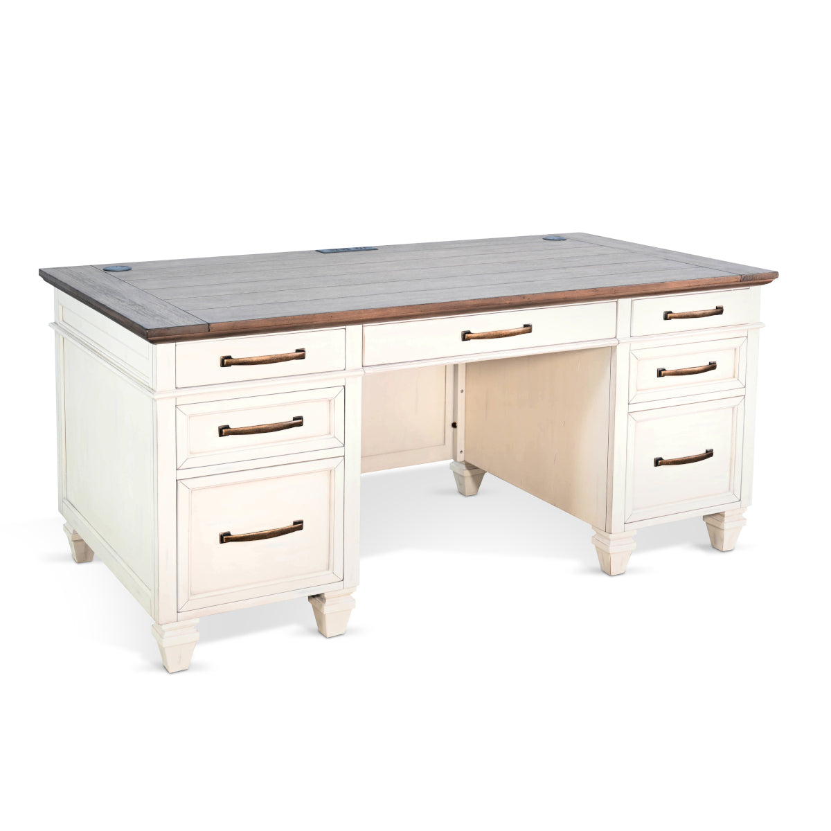 Sunny Designs Pasadena Desk w/Drawers - 2846MB-D | ADDCO – ADDCO ...