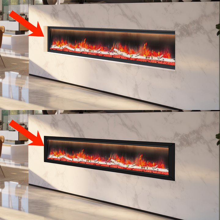 Dynasty Allegro 58"  Linear Electric Fireplace - DY-BFM58