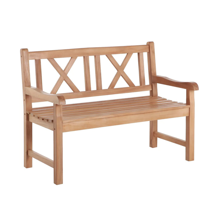 Nordic Teak Barbados Natural 2-Seat Bench - B23-47