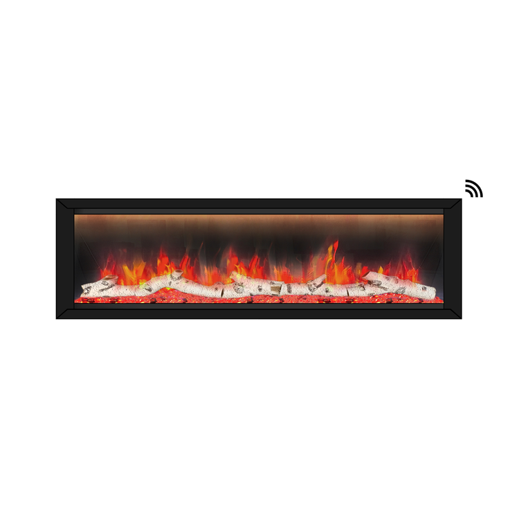 Dynasty Allegro 58"  Linear Electric Fireplace - DY-BFM58