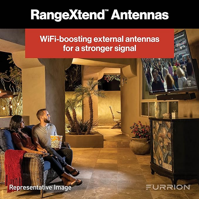 Furrion Aurora 55" Sun LED Outdoor Smart 4K Television FDUN55CSA, RangeXtend Antennas details