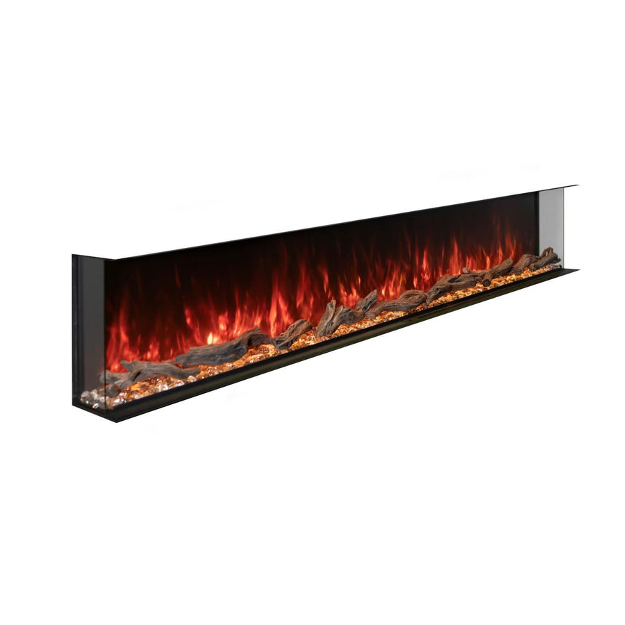 Modern Flames LPM-9616 Linear Landscape Pro Multi-Sided Electric Fireplace