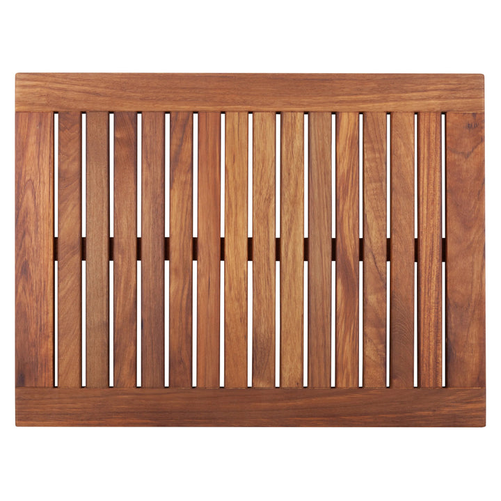 Nordic Teak Juno Oiled Bath Mat w/Frame - SM13