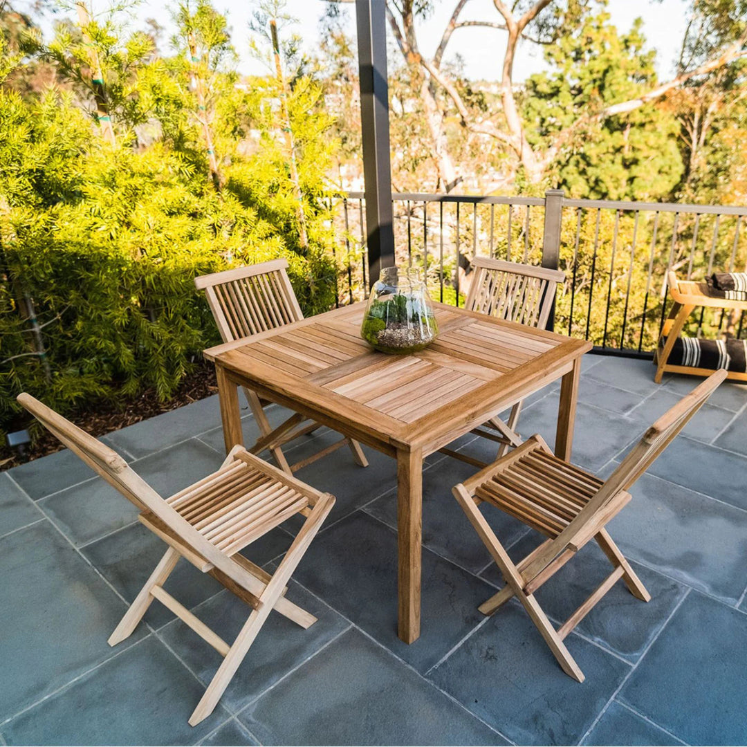 Nordic Teak Baja Natural Dining Table - T15-39N