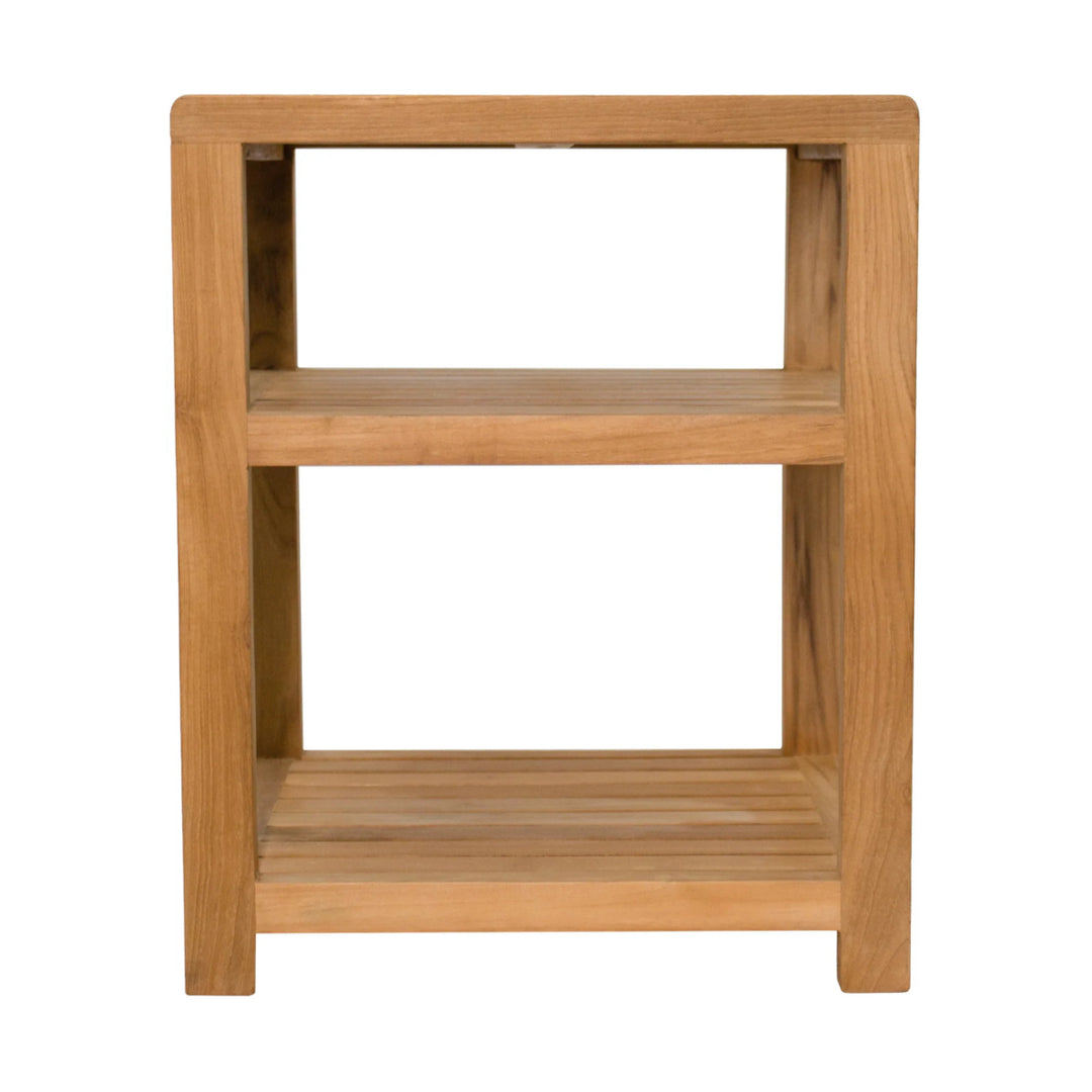 Nordic Teak Charleston Spa/Bathroom Storage Bench - TB1N