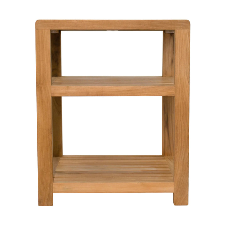 Nordic Teak Charleston Spa/Bathroom Storage Bench - TB1N