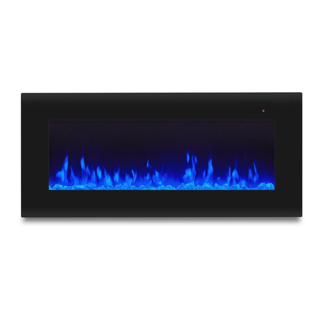 Real Flame Corretto 40" Wall-Mount Electric Fireplace - 1340E-BK