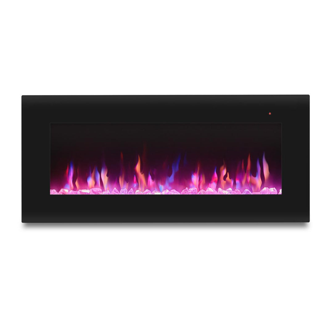 Real Flame Corretto 40" Wall-Mount Electric Fireplace - 1340E-BK