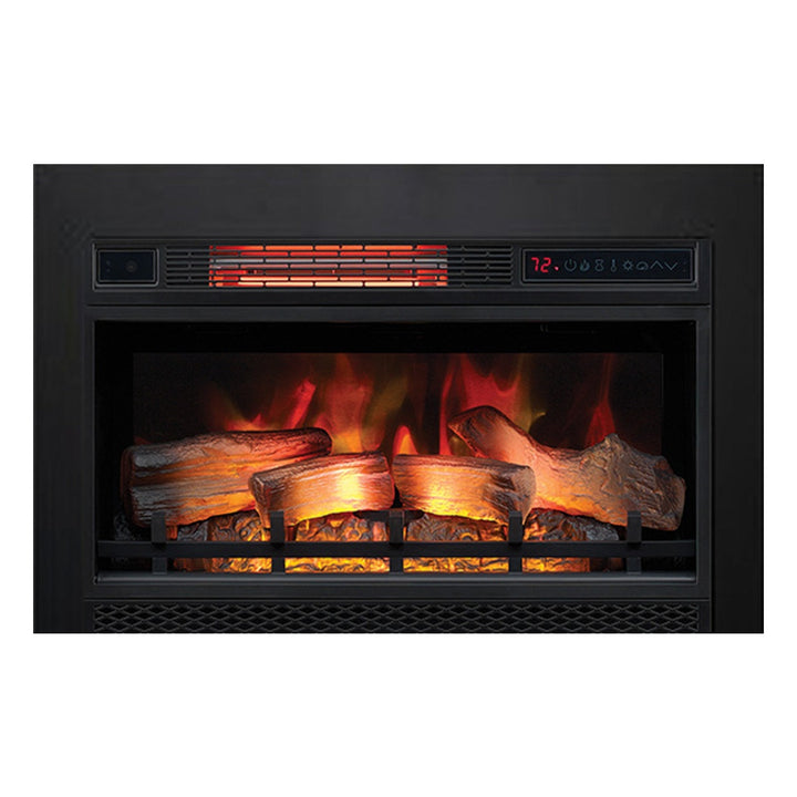 ClassicFlame 26II042FGL Traditional Infrared Electric Fireplace Insert with Trim