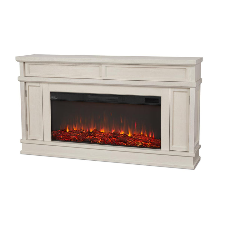Real Flame Torrey Landscape Electric Fireplace Media Cabinet - 4020E-BNE
