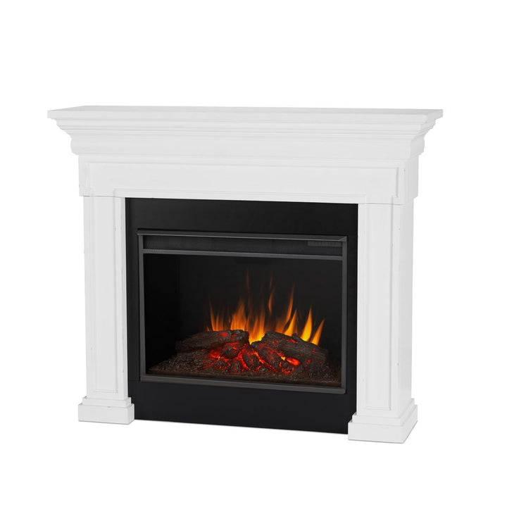 Real Flame Emerson Grand Electric Fireplace Mantel - 6720E-RW