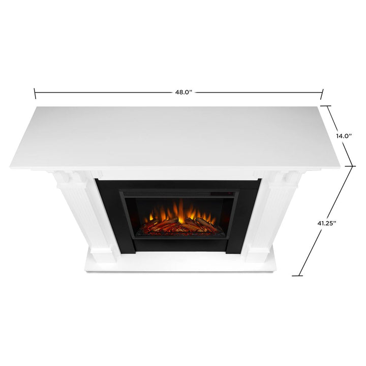 Real Flame Ashley Electric Fireplace Mantel - 7100E-W