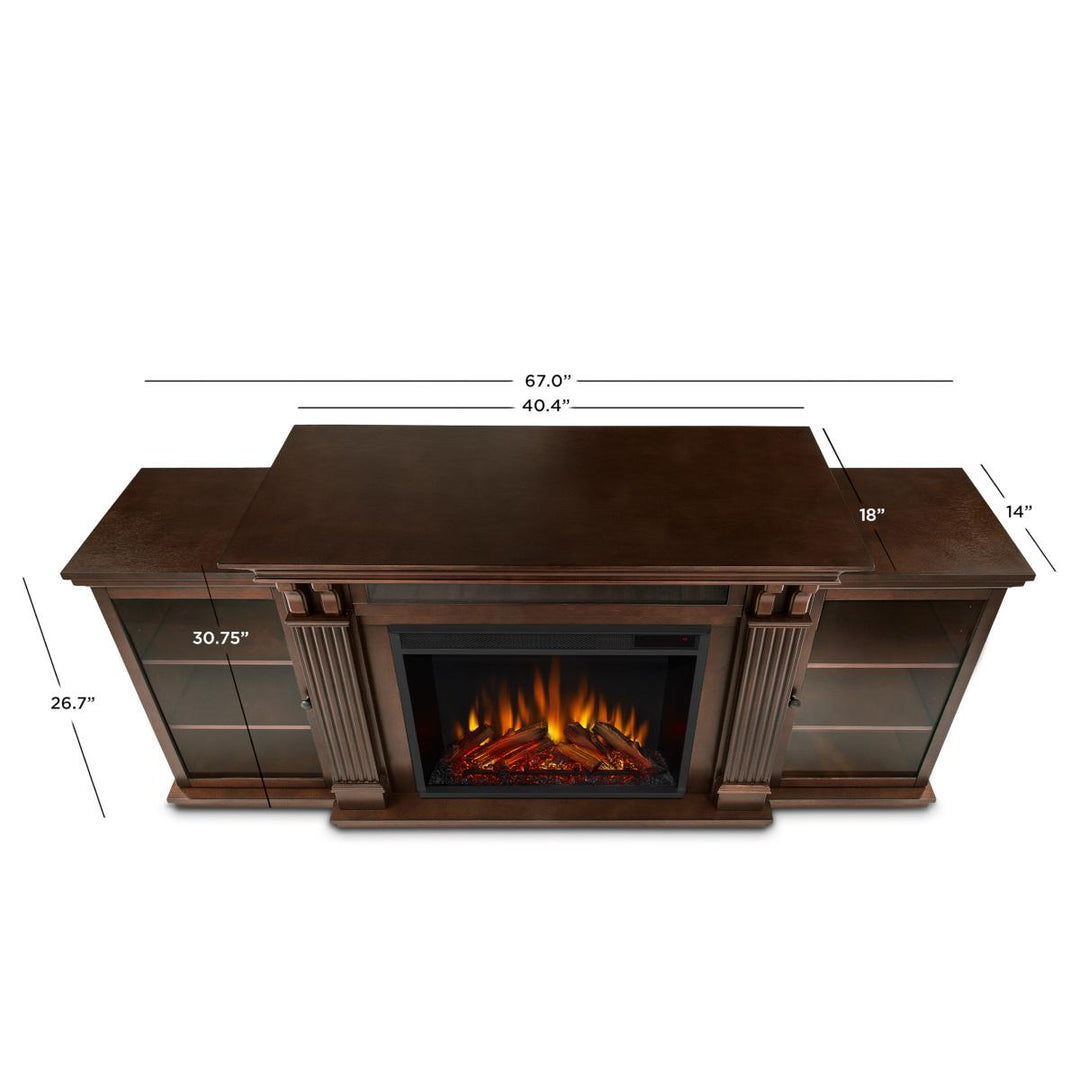 Real Flame Calie Electric Fireplace Media Cabinet - 7720E-DE
