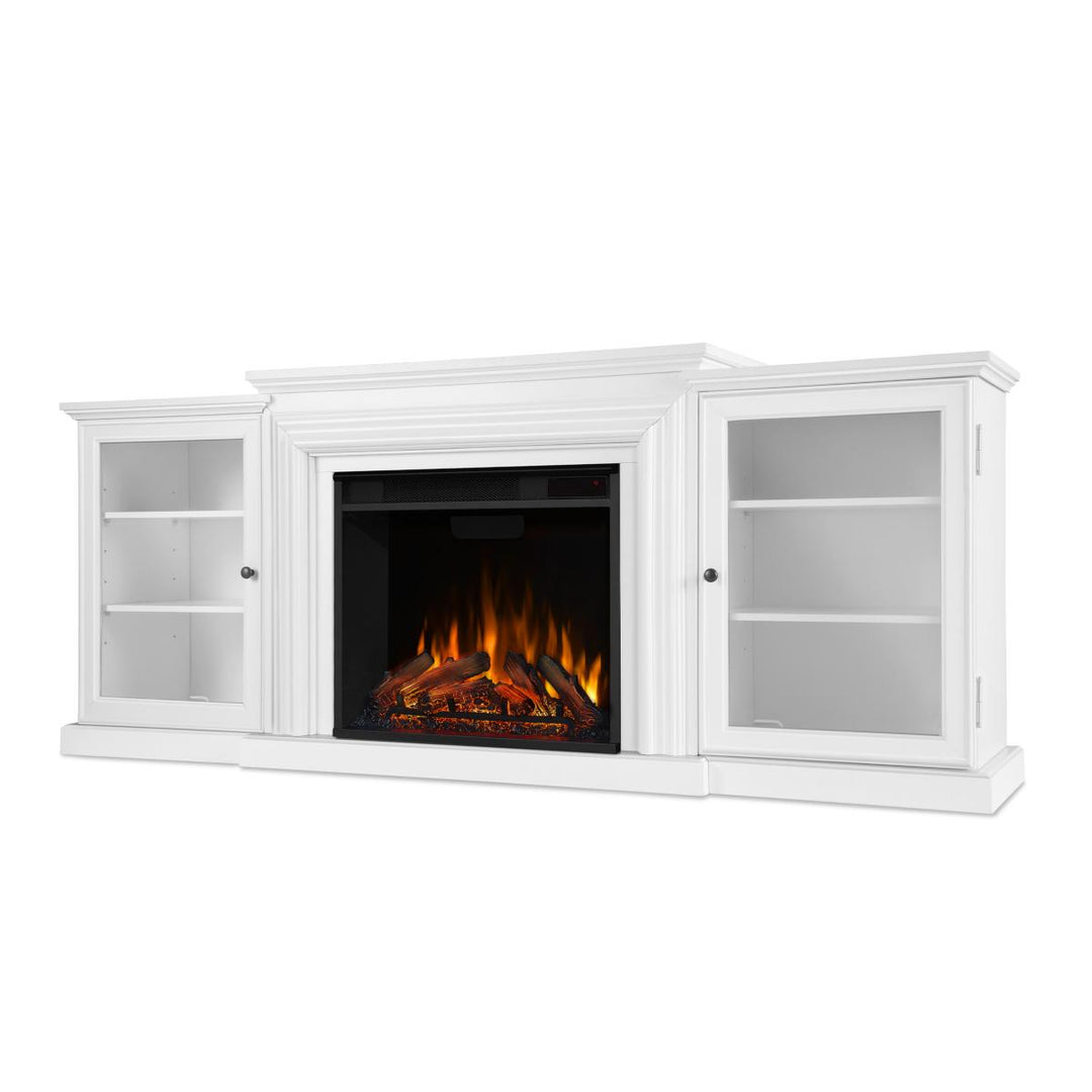 Real Flame Frederick Electric Fireplace Media Cabinet - 7740E-W