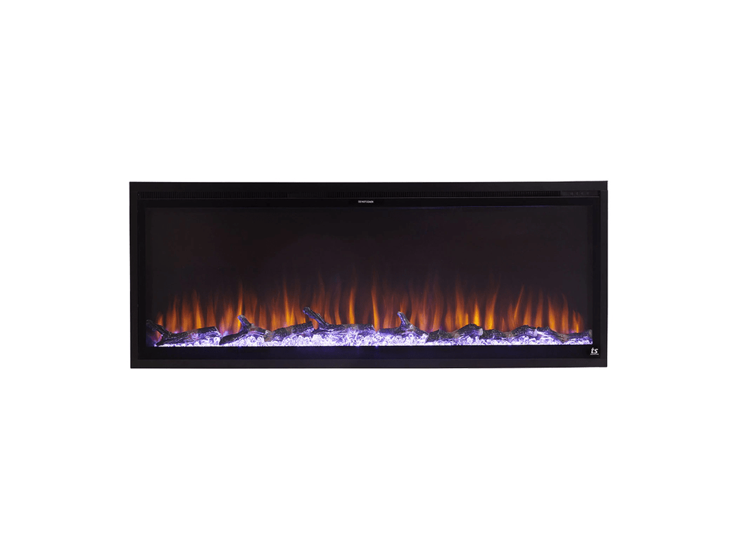 Touchstone Sideline Elite 50" Recessed Linear Electric Fireplace - 80036