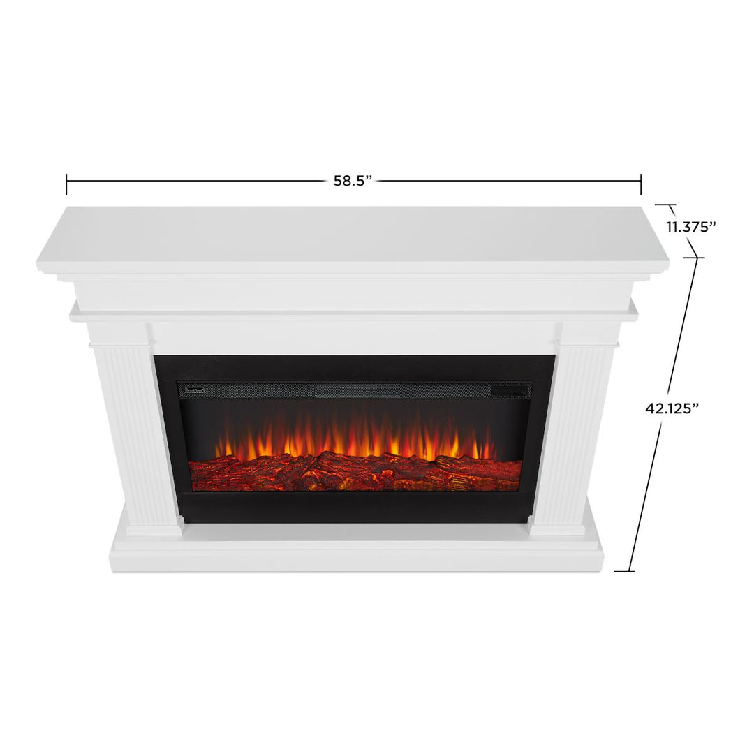 Real Flame Beau Landscape Electric Fireplace - 8080E-W
