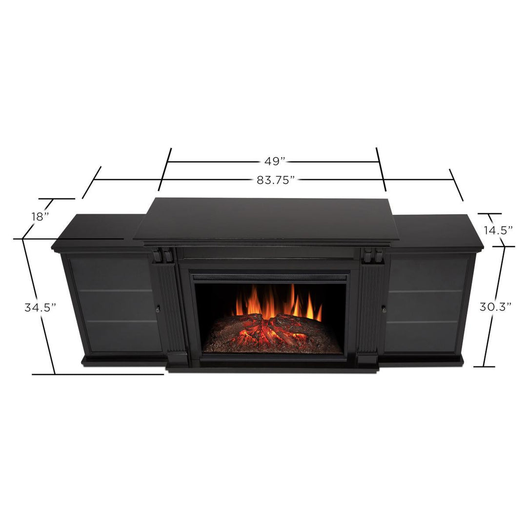 Real Flame Tracey Grand Electric Fireplace Media Console - 8720E-BLK