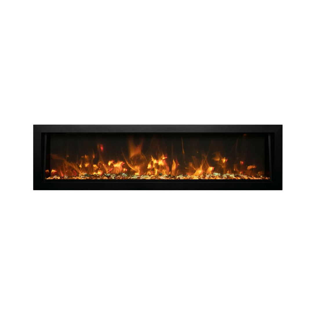 Amantii 60" Built-In Panorama Indoor / Outdoor Electric Fireplace - Bl-60-DEEP-OD