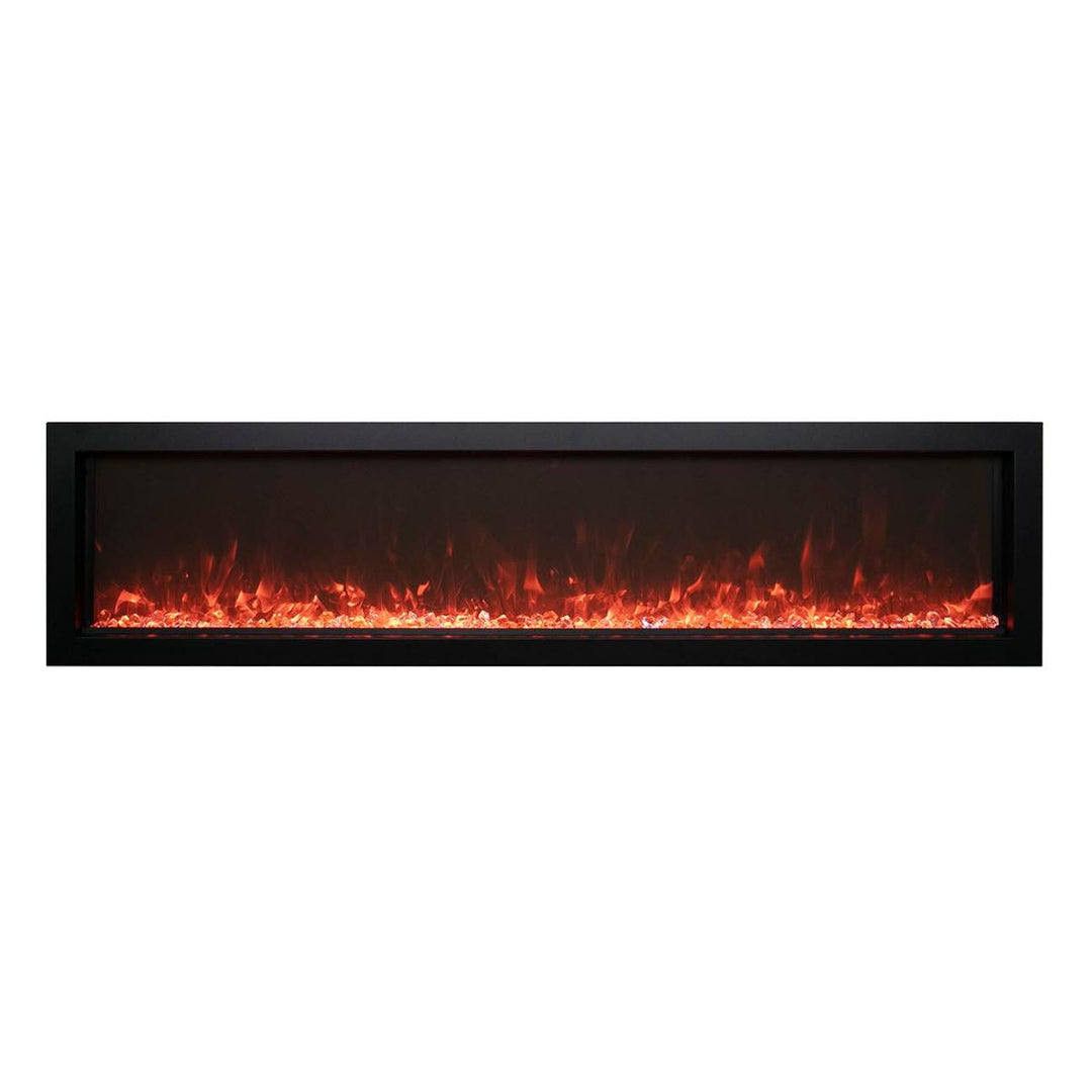 Amantii 60" BI-60-XTRASLIM Indoor / Outdoor Electric Fireplace