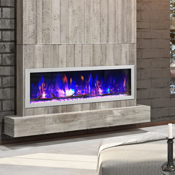 Dynasty Cascade 52" Smart Linear Electric Fireplace - BTX52