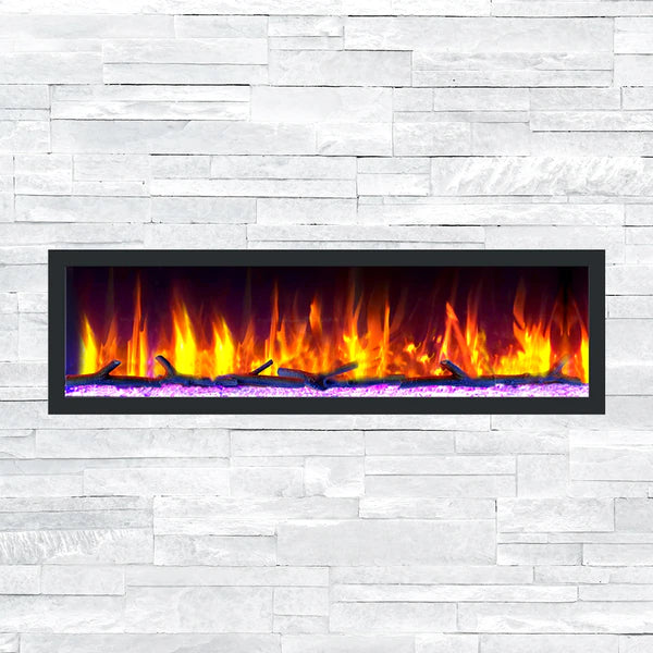 Dynasty Cascade 64" Smart Linear Electric Fireplace - BTX64