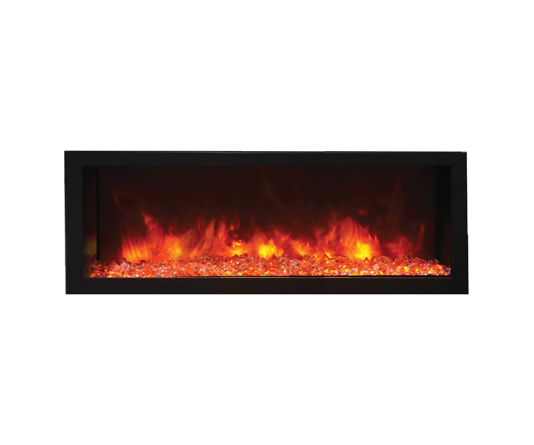 Remii 34" Electric Fireplace Basic, Clean Face WM-34