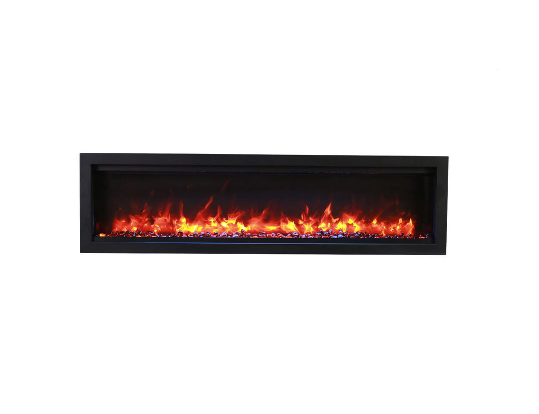 Amantii Symmetry Series 50" Smart Connect Built-in Electric Fireplace - SYM-50-3
