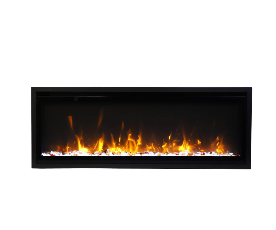 Remii 42" Electric Fireplace Basic, Clean Face WM-42