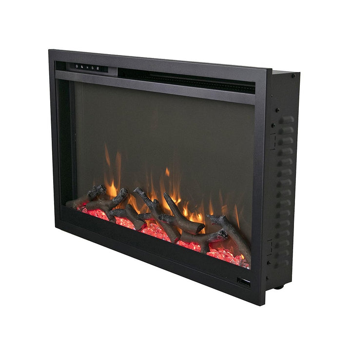Amantii Traditional Series 26'' Extra Slim Electric Fireplace WiFi Capable - TRD-26-XS