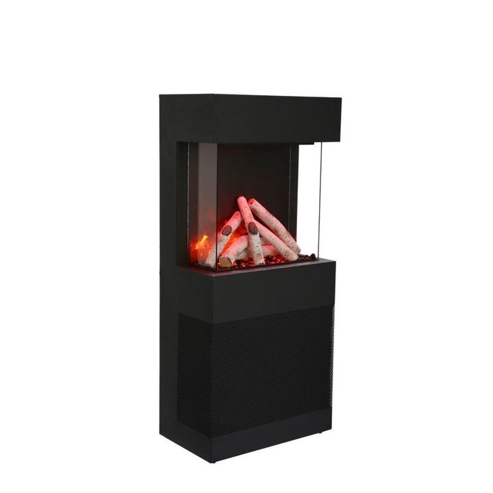 Amantii Cube 3-Sided Electric Fireplace - CUBE-2025WM