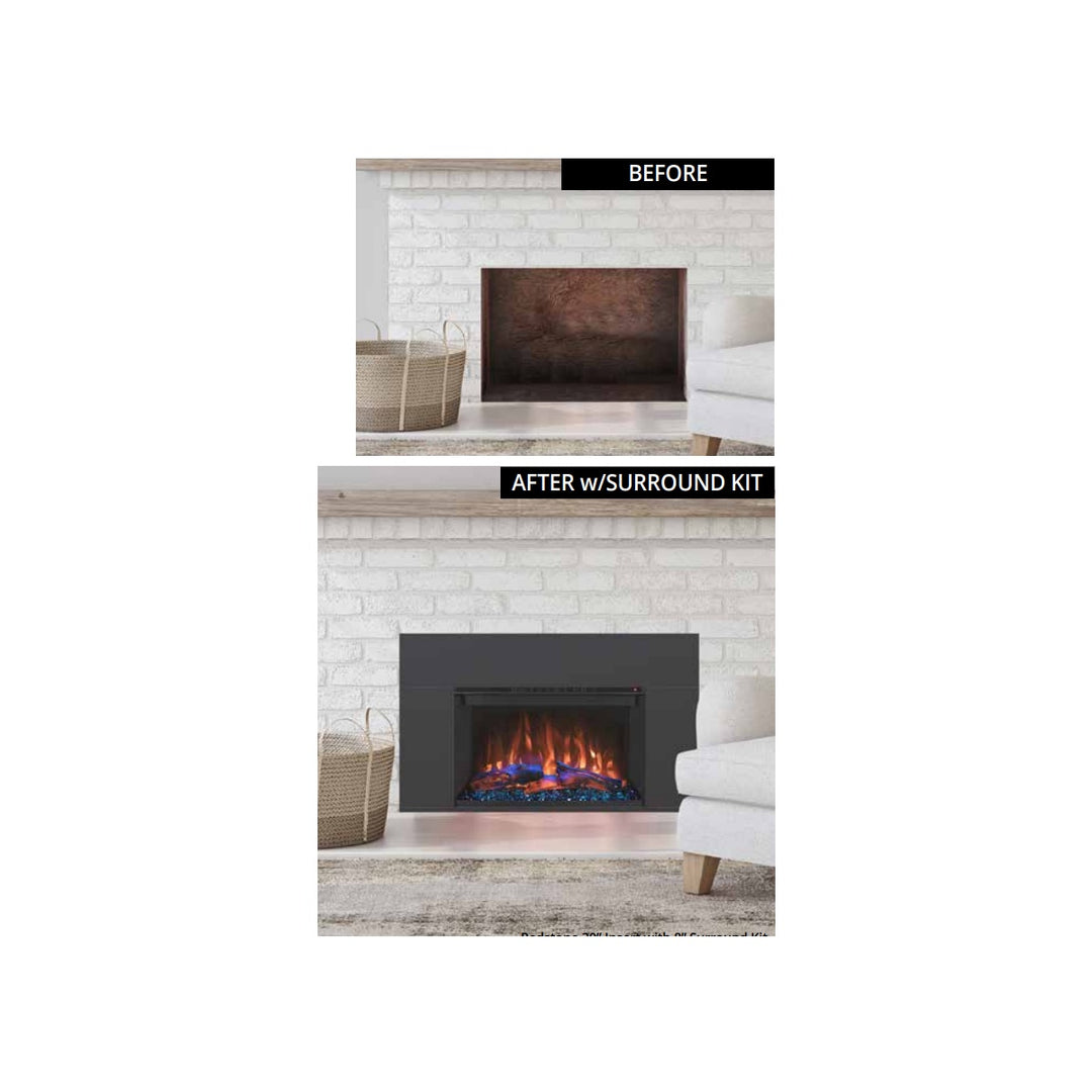 Modern Flames Redstone 26'' Built-In Electric Fireplace - RS-2621