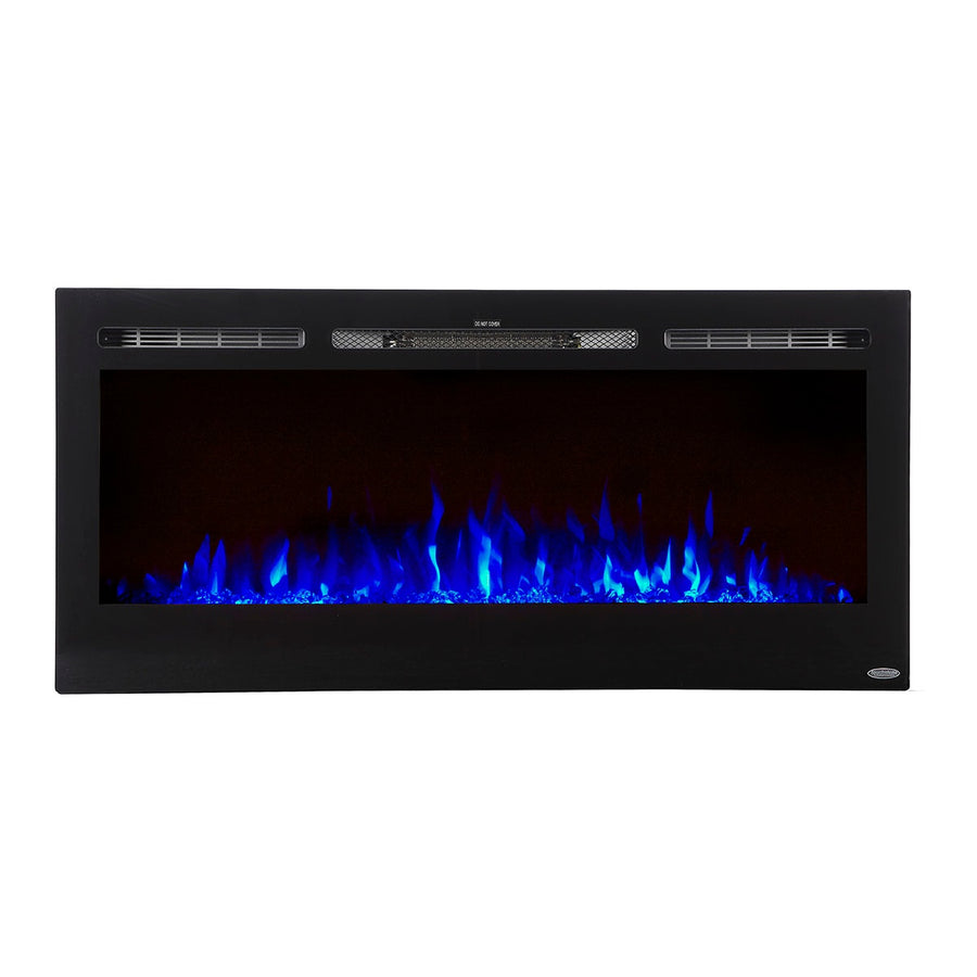 Touchstone Sideline 80025 Linear Electric Fireplace with Blue Flames