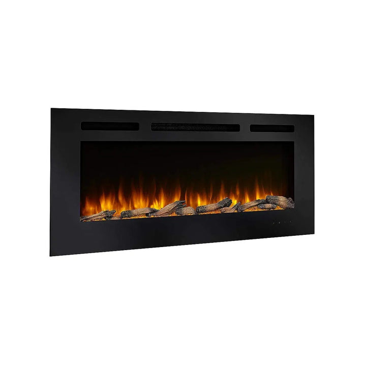 SimpliFire 60'' Allusion Built-In / Wall Mount Electric Fireplace - SF-ALL60-BK
