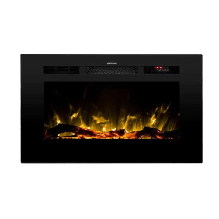 Touchstone Sideline 28" Recessed Linear Electric Fireplace - 80028