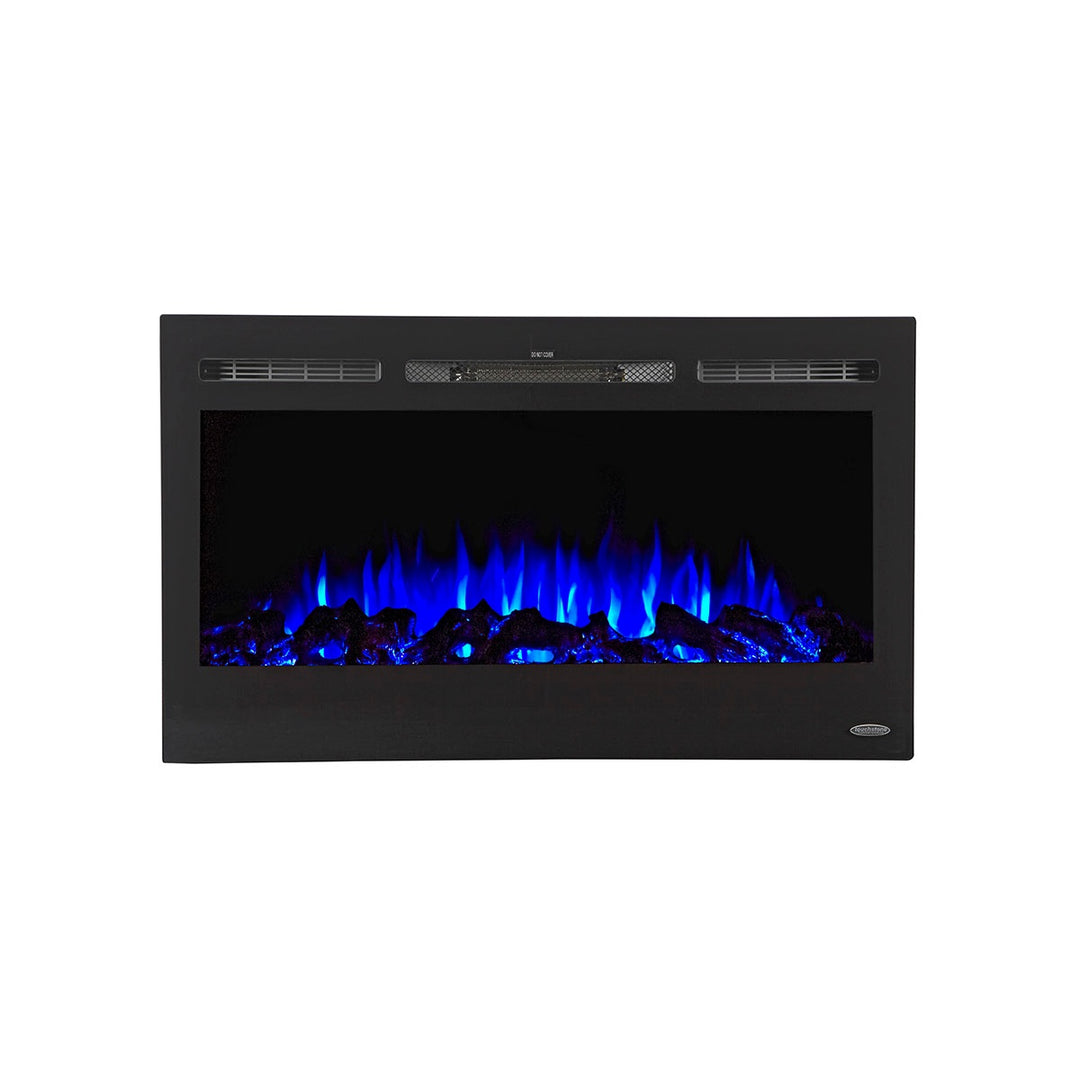 Touchstone Sideline 36" Recessed Electric Fireplace - 80014