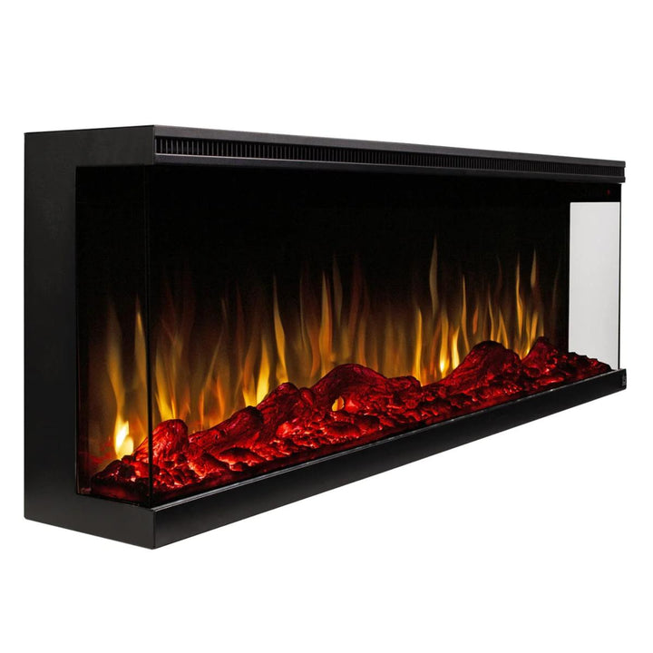 Touchstone Sideline Infinity 3-Sided 72" Smart Recessed Linear Electric Fireplace - 80051