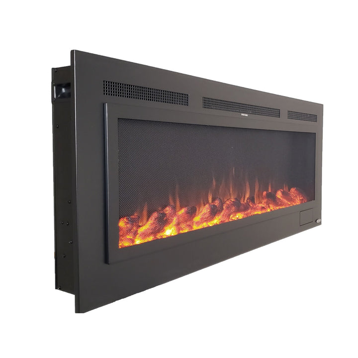 Touchstone Sideline Steel 50" Recessed Electric Fireplace - 80013