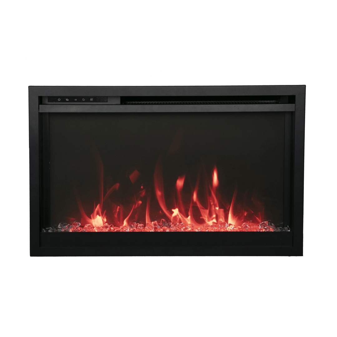 Amantii Traditional Series 33'' Extra Slim Electric Fireplace WiFi Capable - TRD-33-XS